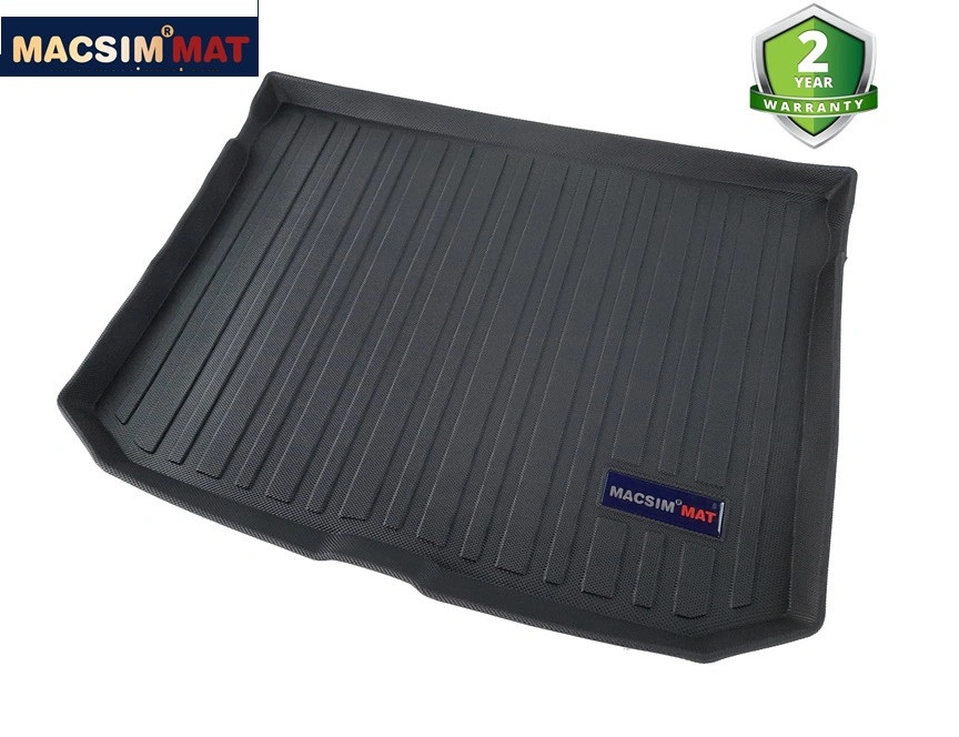 Thảm lót cốp xe ô tô Audi A3 2016-2018 nhãn hiệu Macsim chất liệu TPV cao cấp màu đen(264)