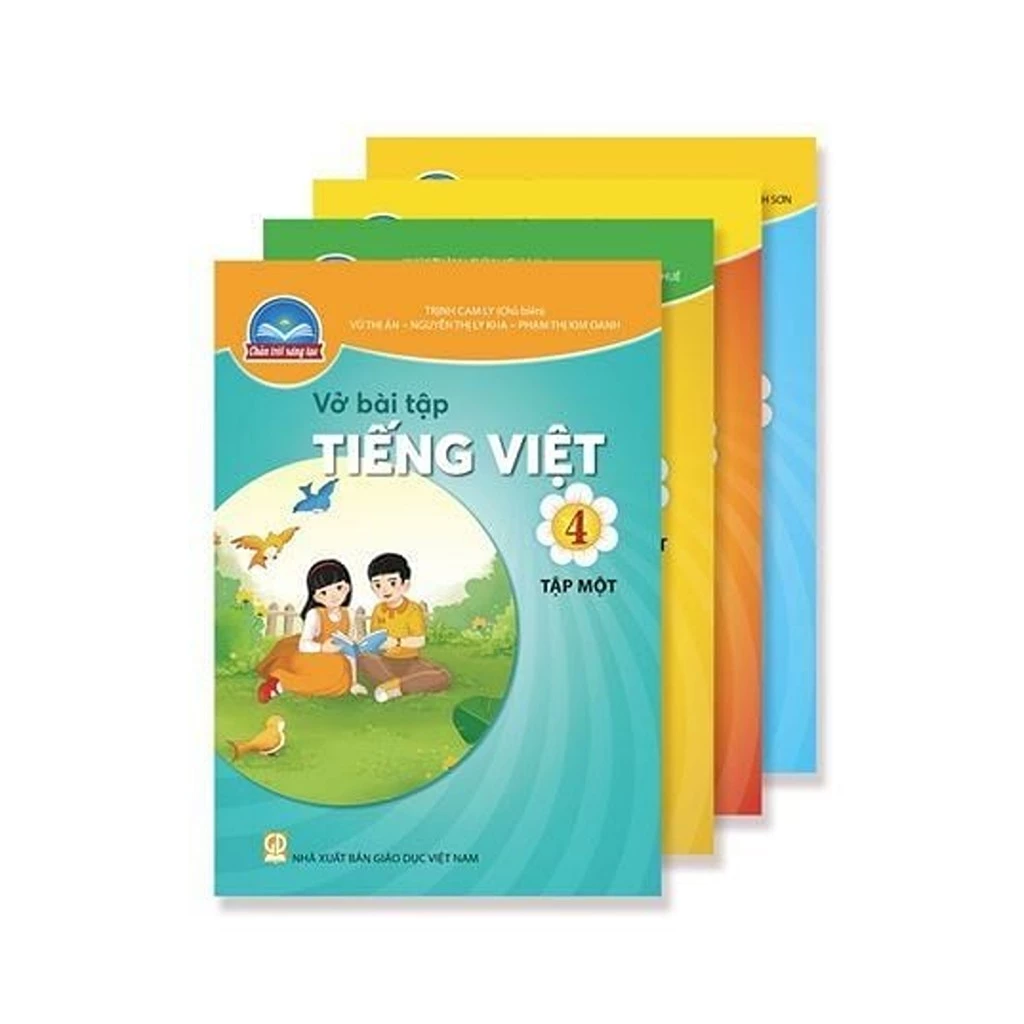Bộ Sách Giáo Khoa Lớp 4 - Vở Bài Tập - Chân Trời Sáng Tạo - Bộ 10 Cuốn