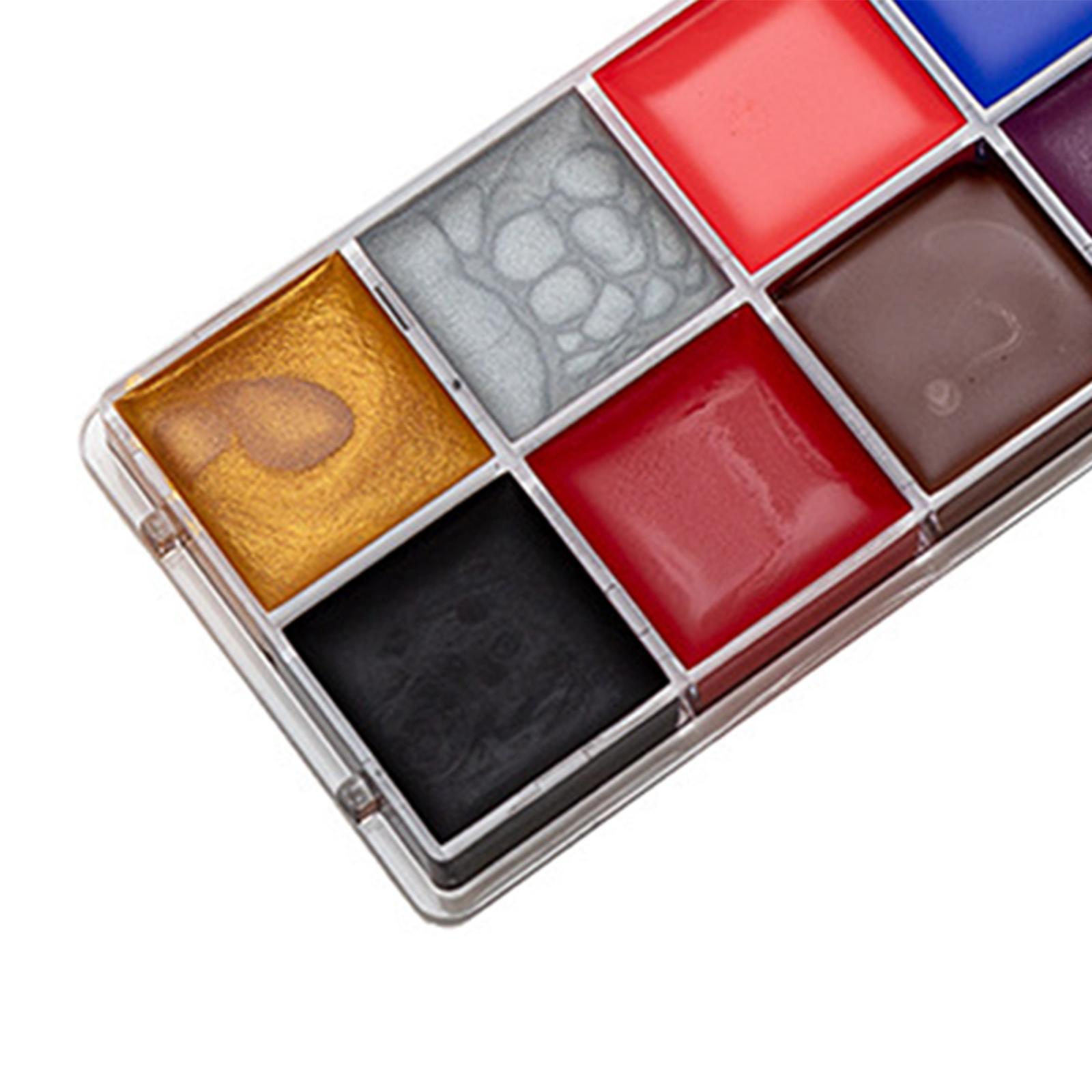 Face Body Paint Painting Palette Face Painting for Halloween Party Christmas