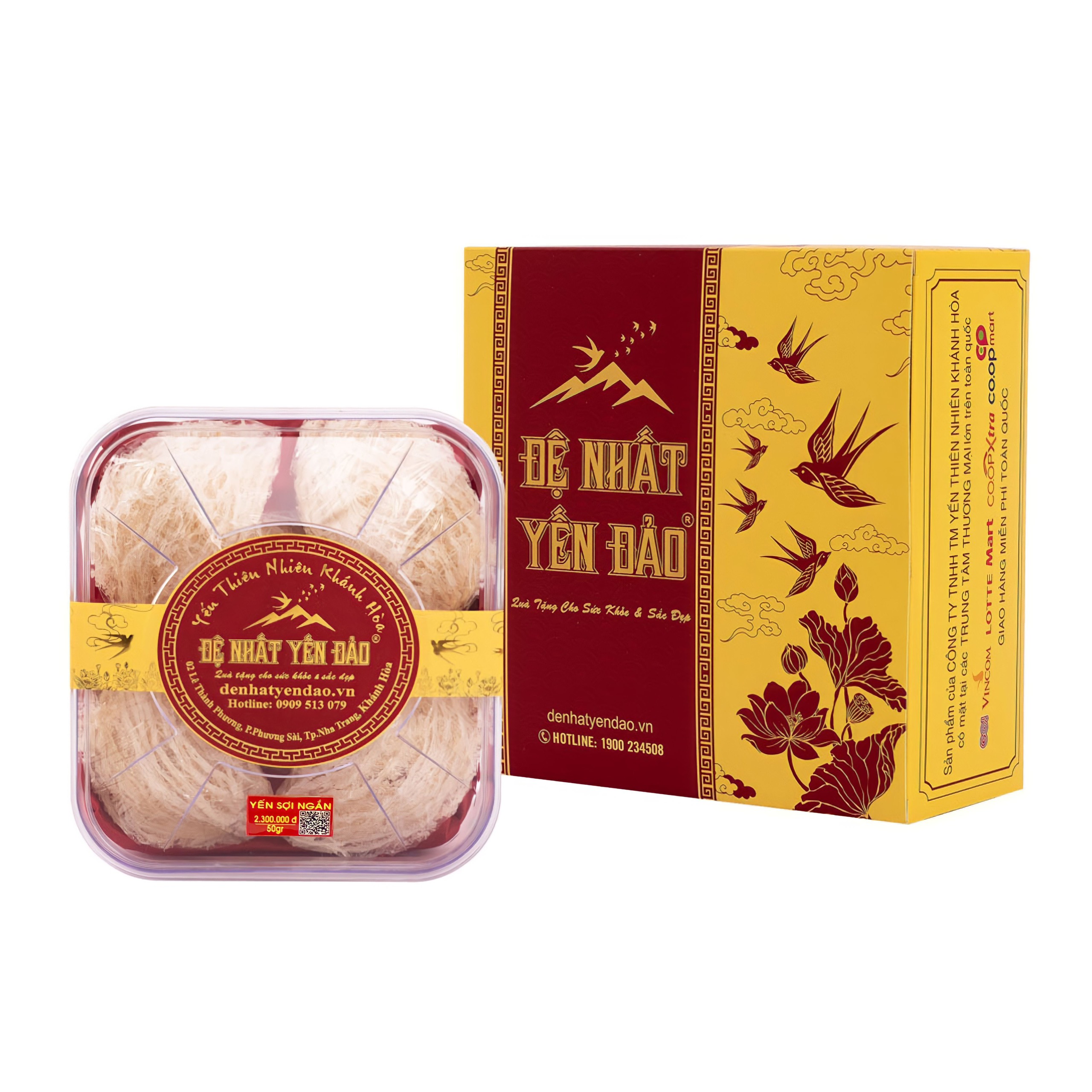 Yến Khánh Hòa - Đệ Nhất Yến Đảo - Yến Sợi Ngắn Tinh Chế - Bồi bổ sức khỏe - Tăng sức đề kháng - Dưỡng nhan bổ khí - Phục hồi sức khỏe sau sinh