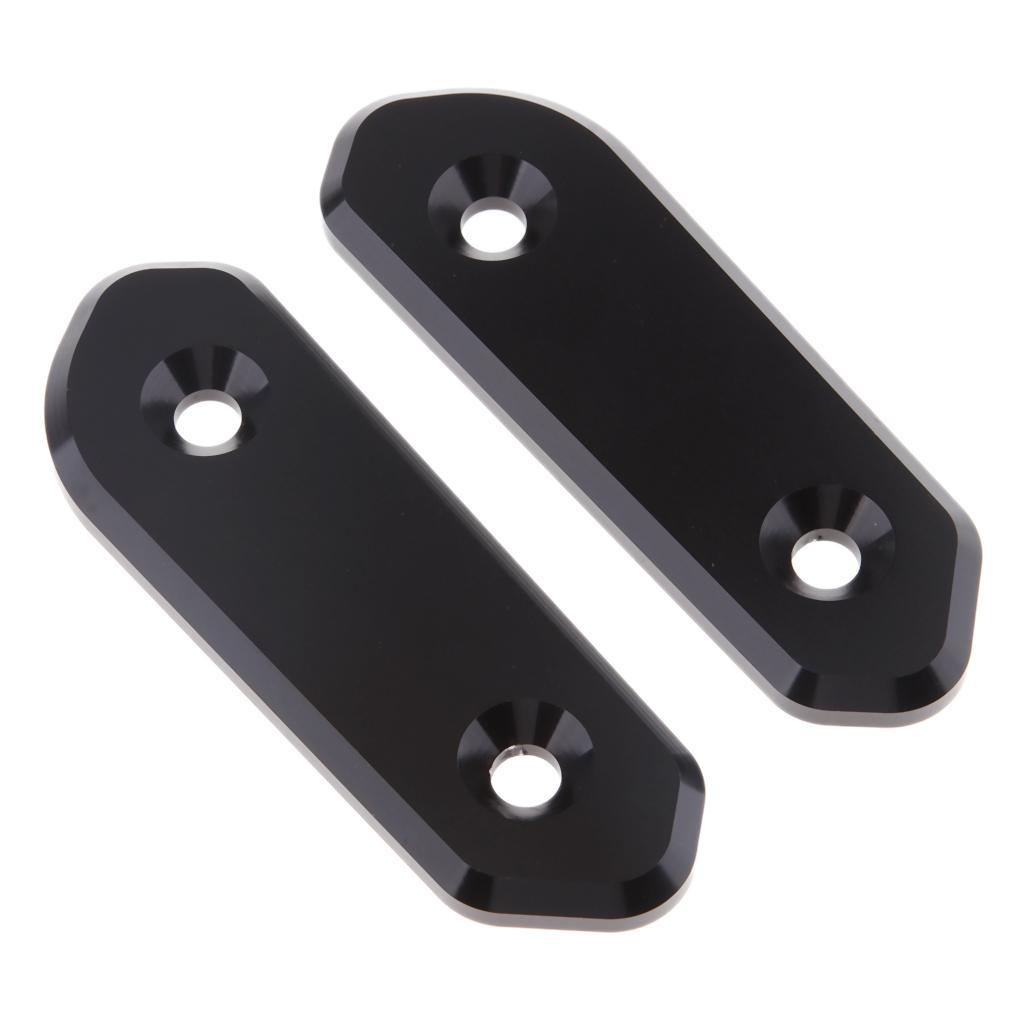 Pair Motorcycle Rearview Mirror Adapter Holder Mount Brackets For Yamaha R15