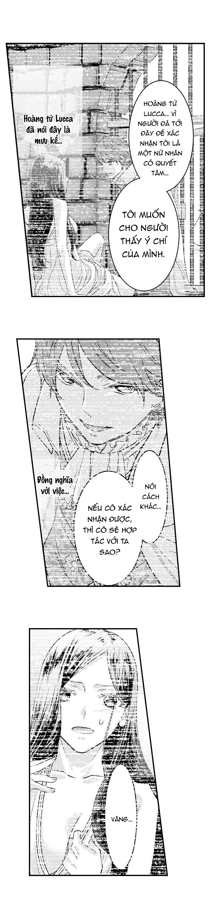 chuyển sinh vào thế giới khác ~ nếu muốn trở thành nữ hoàng hãy tìm cách để được hoàng đế sủng ái vào ban đêm chapter 10.2 2