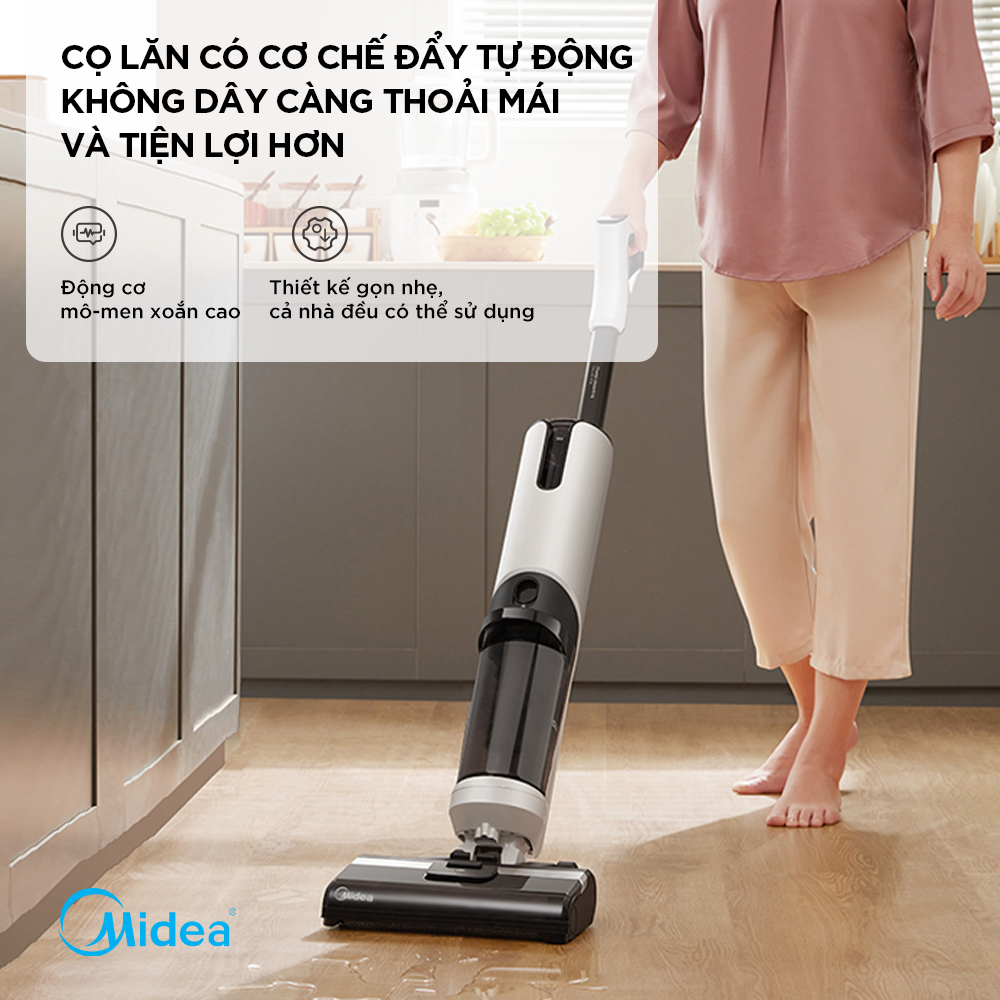 Máy hút bụi lau sàn thông minh Midea MDW- X8 - Hàng chính hãng