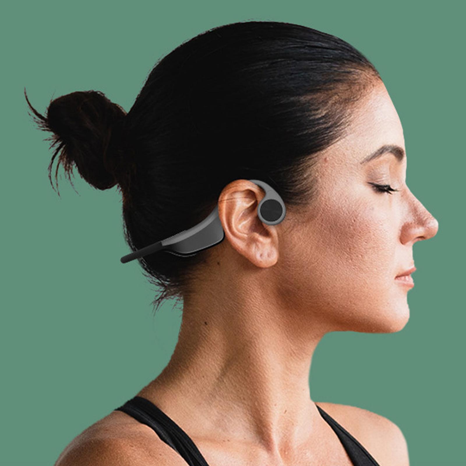 Bone Conduction Headphones 8G RAM Open-Ear Sweat-Resistant Earphones for Running Workout