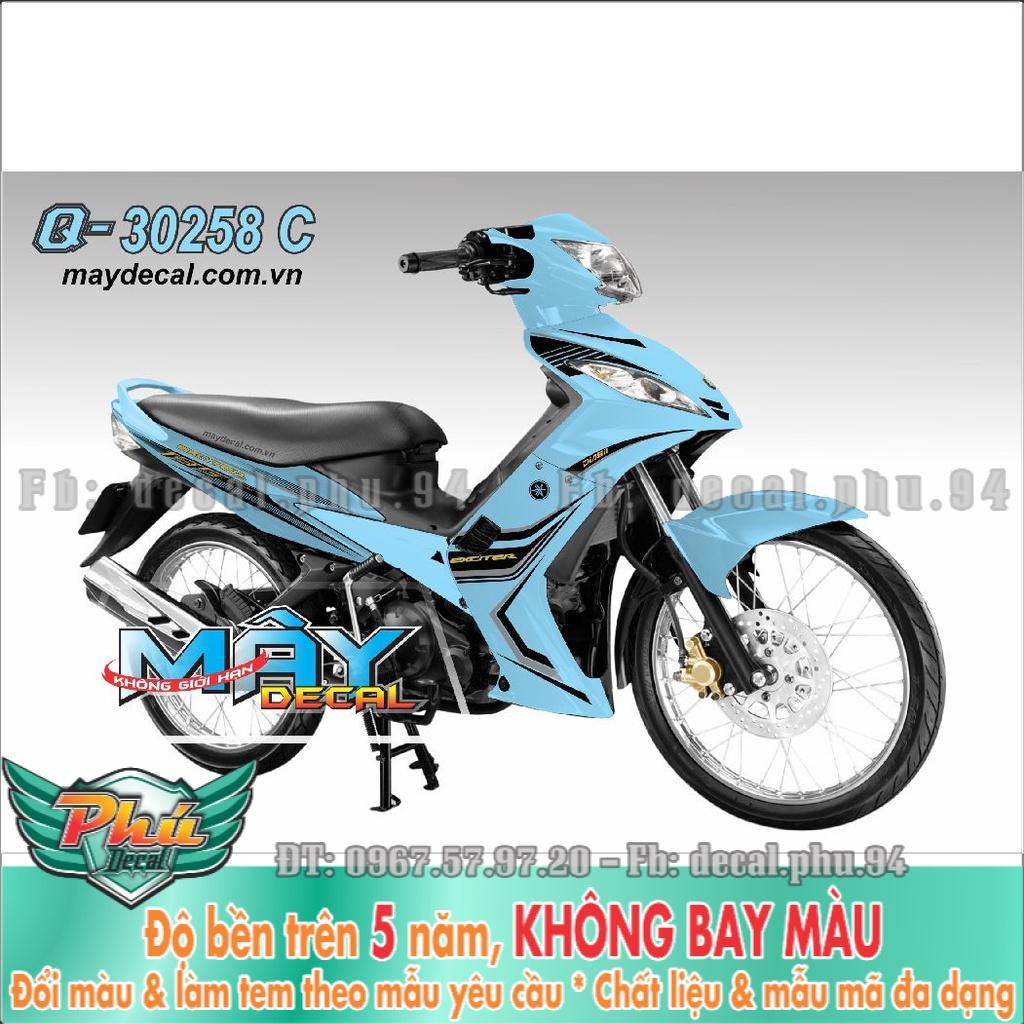 Tem Rời Ex 2006-2010 xanh ngọc đen