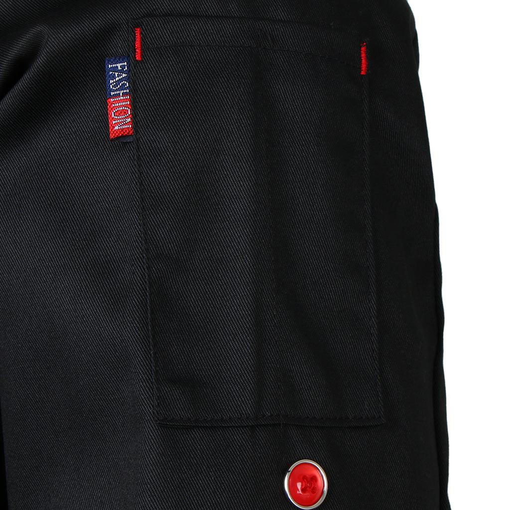 Fashion Unisex Chef Coat Kitchen Uniform Long Sleeves Jacket