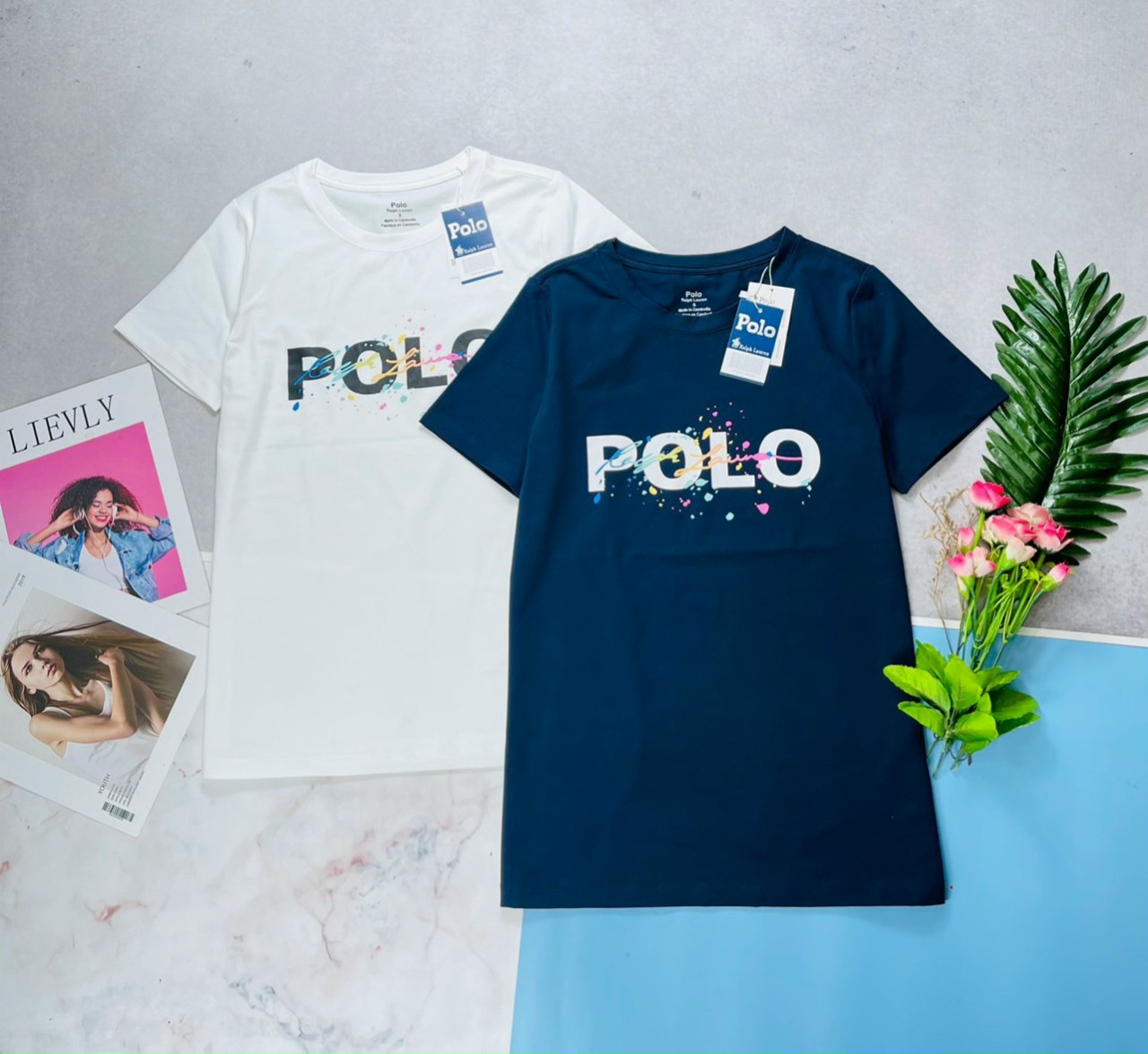 Áo thun polo nữ