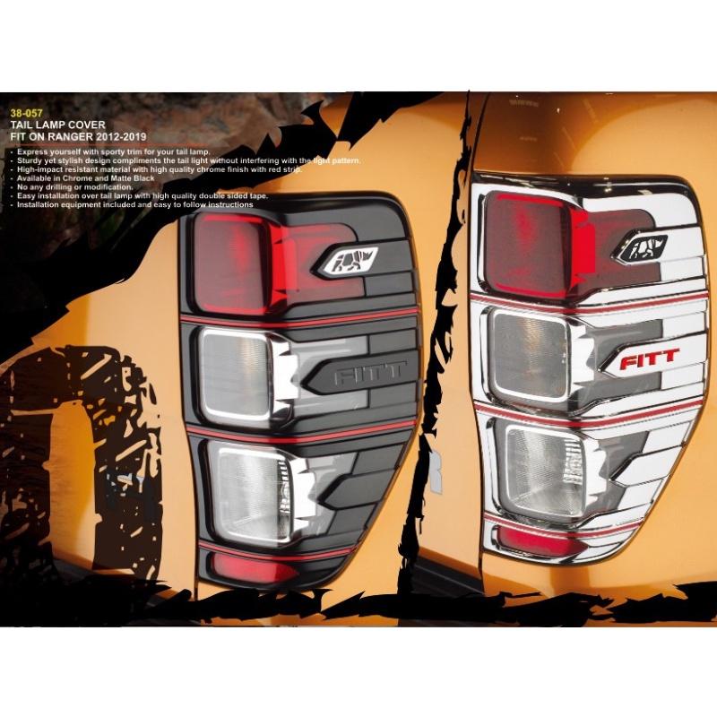 Viền đèn sau Ford Ranger, Raptor - FITT Thailand
