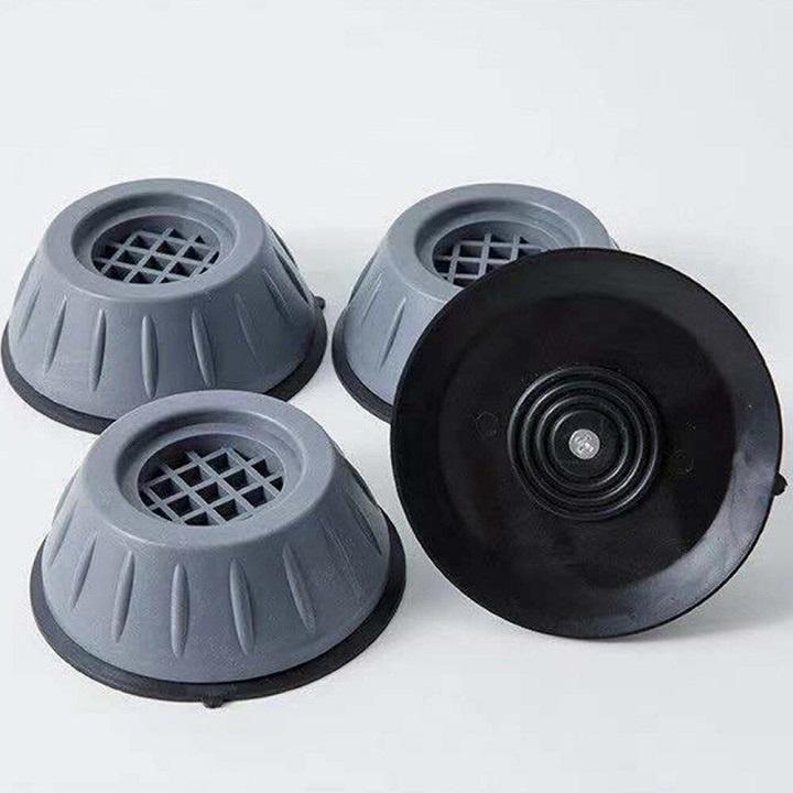 Set 4 đệm cao su chống rung máy giặt tiện lợi - đế kê máy giặt chống rung chống ồn