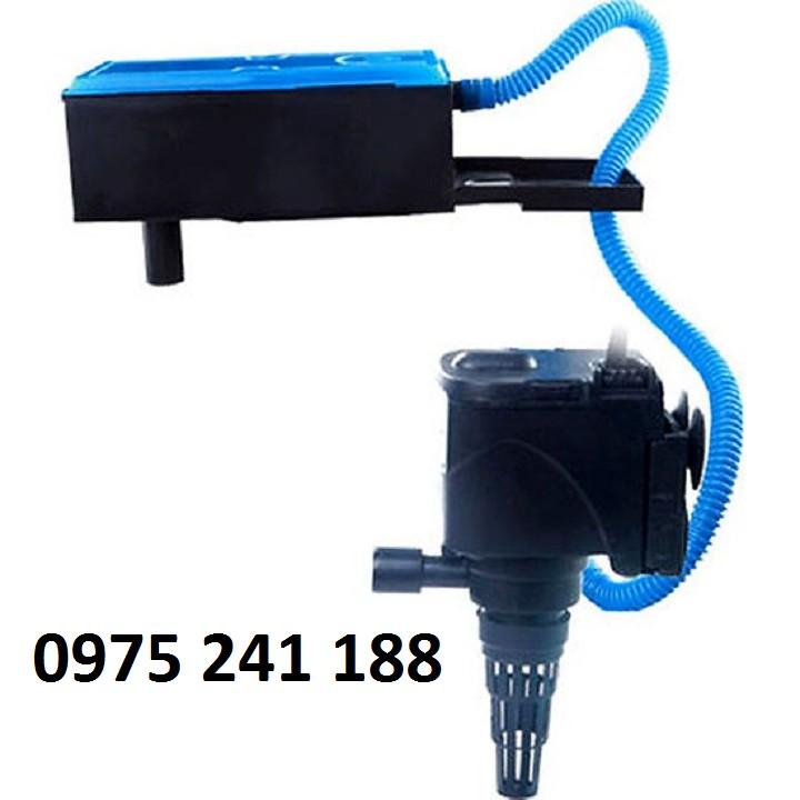 Máy lọc nước hồ cá RS 9800 ba chức năng: bơm + lọc + thổi khí, phù hợp cho bể thủy sinh dài 1 - 1.4m