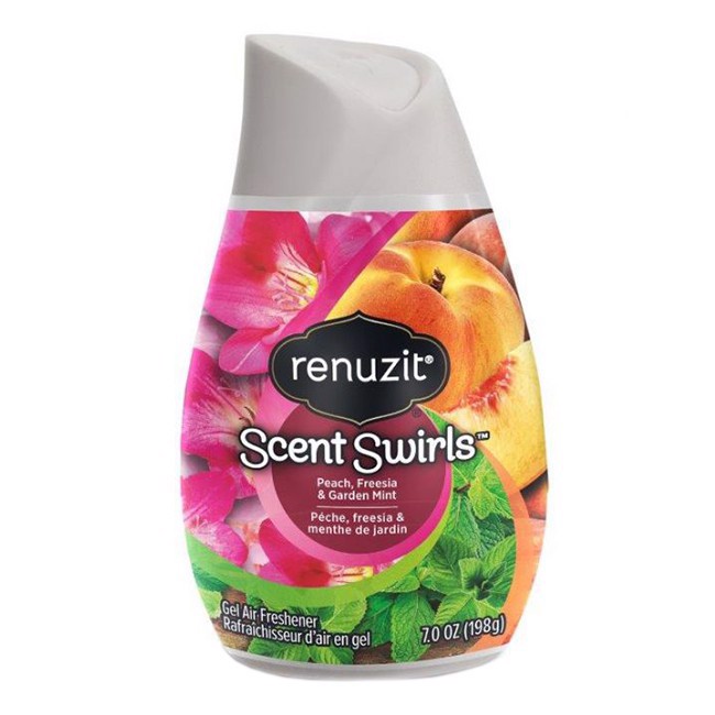 Combo 2 cục Sáp Thơm Phòng Renuzit Scent Swirls Peach 198g