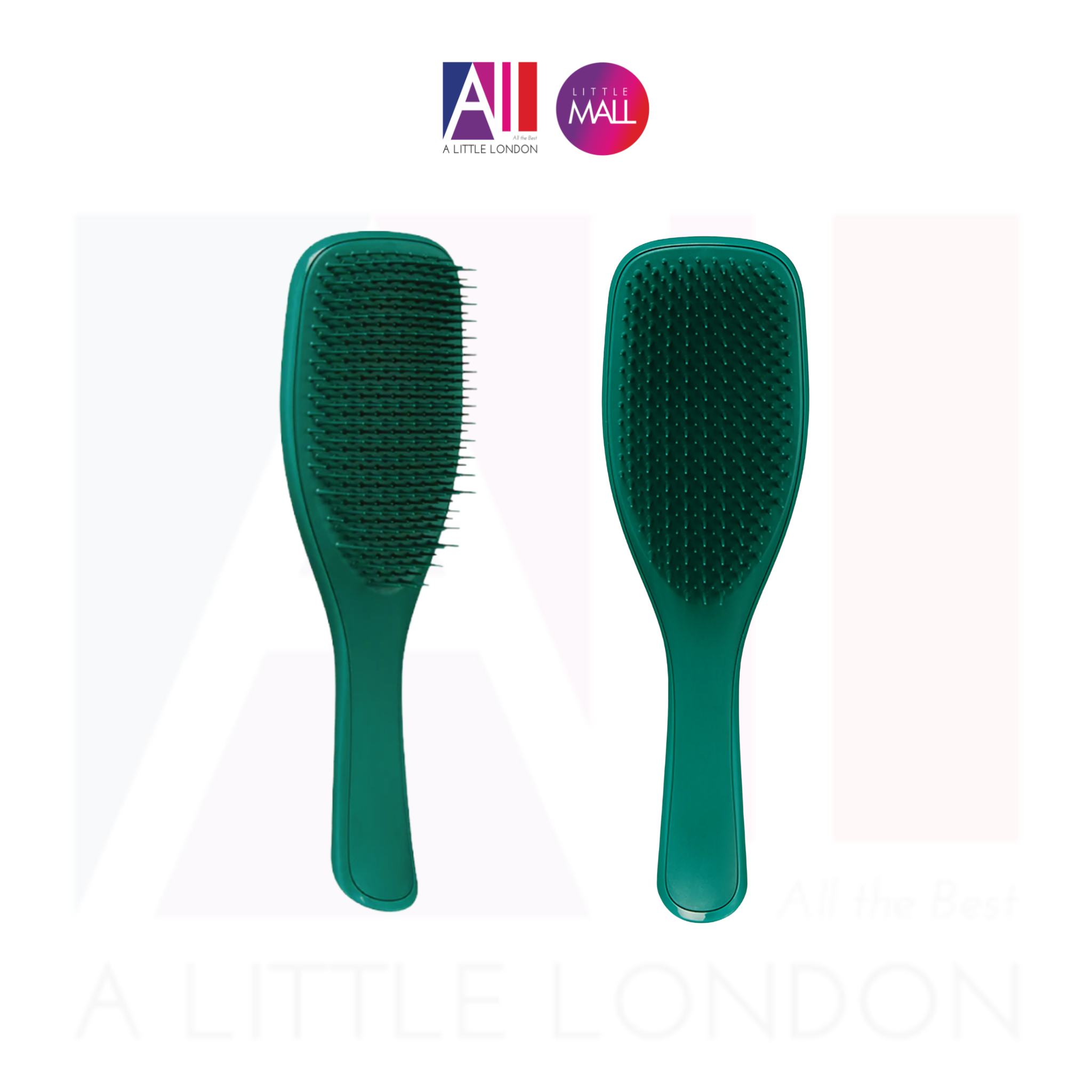 Lược chải tóc ướt giảm gãy rụng Tangle Teezer The Wet Detangler - Green Jungle size M