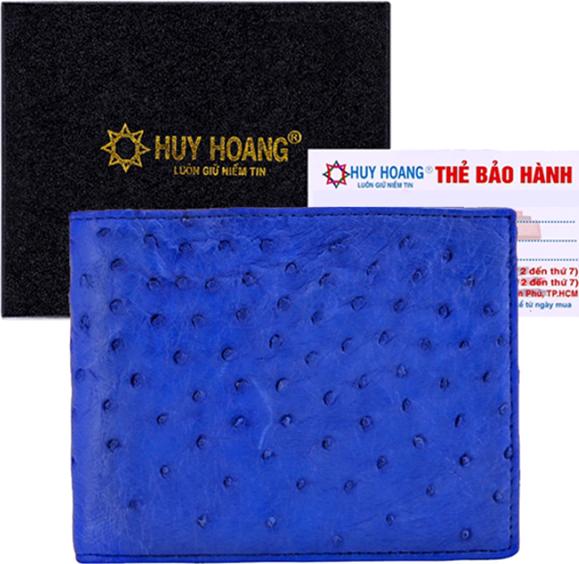 Ví Nam Huy Hoàng HT2414 (10 x 12.5 cm) - Xanh Navy