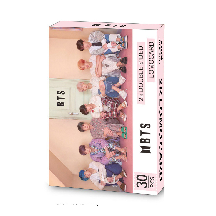 Lomo card BTS thẻ ảnh nhóm nhạc kpop