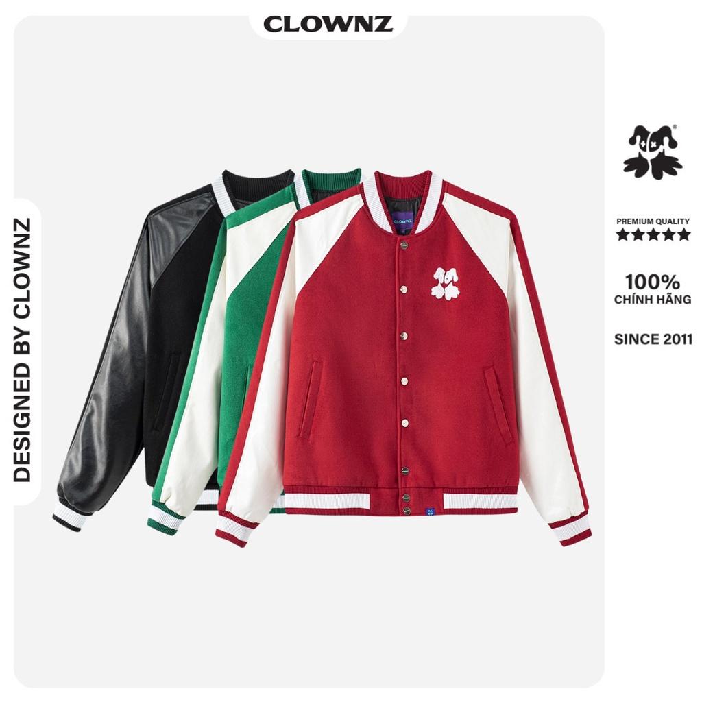 Áo khoác varsity jacket Big Logo V2 unisex nam nữ, form rộng, nhiều màu