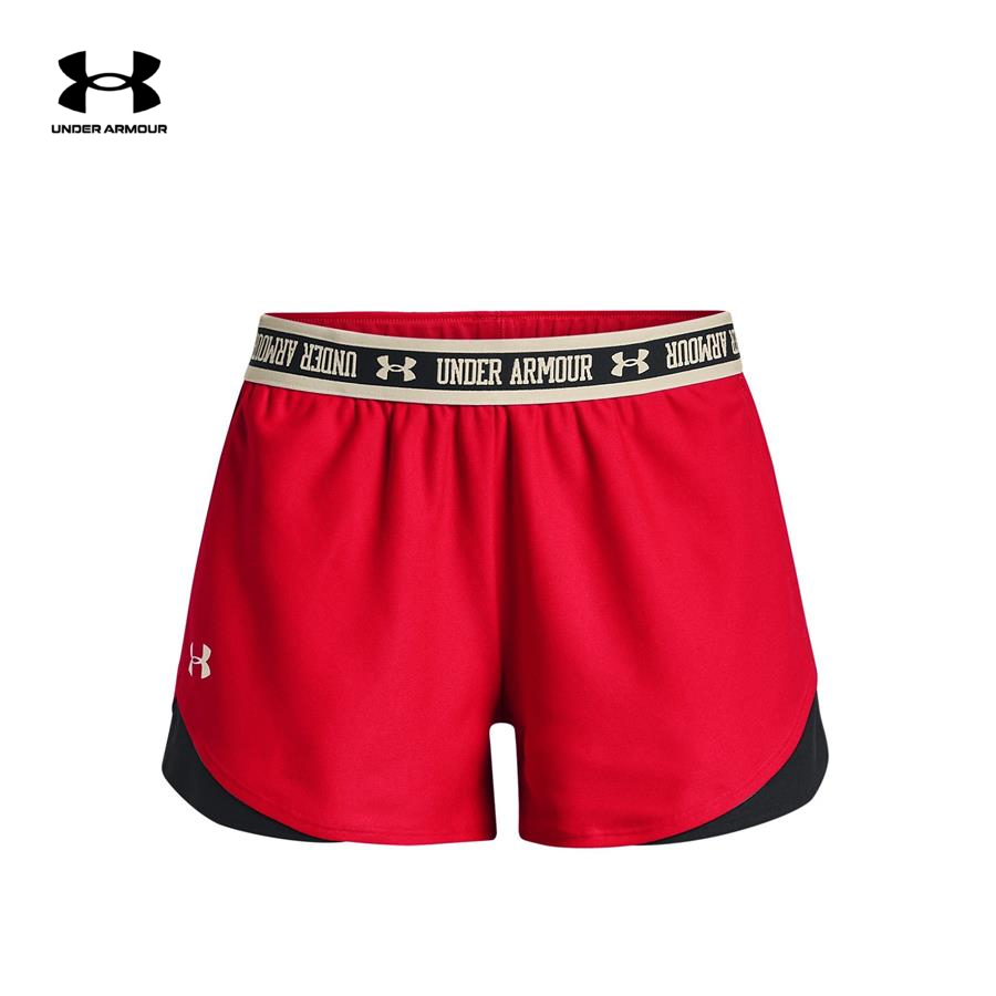 Quần ngắn thể thao nữ Under Armour PLAY UP SHORTS 3.0 SP - 1371375-600