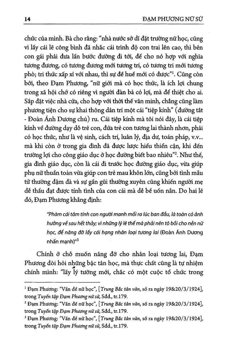 Sách Đạm Phương Nữ Sử - Vấn Đề Phụ Nữ Ở Nước Ta