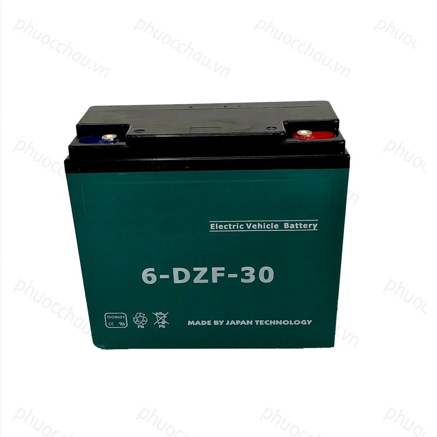 Ắc Quy Xe Máy Điện 6-DPB-30 12V-30AH, acquy dùng cho Loa Kéo, Năng Lượng Mặt Trời