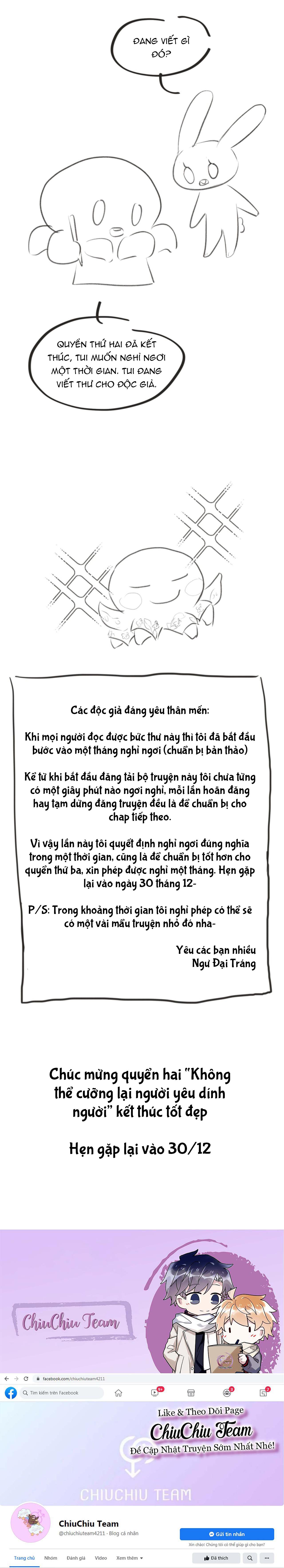 Không Thể Cưỡng Lại Người Yêu Dính Người chapter 32