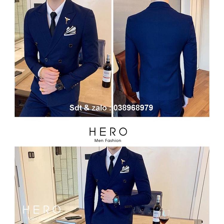 Bộ Vest Nam 6 Cúc, Suit Nam 6 Cúc