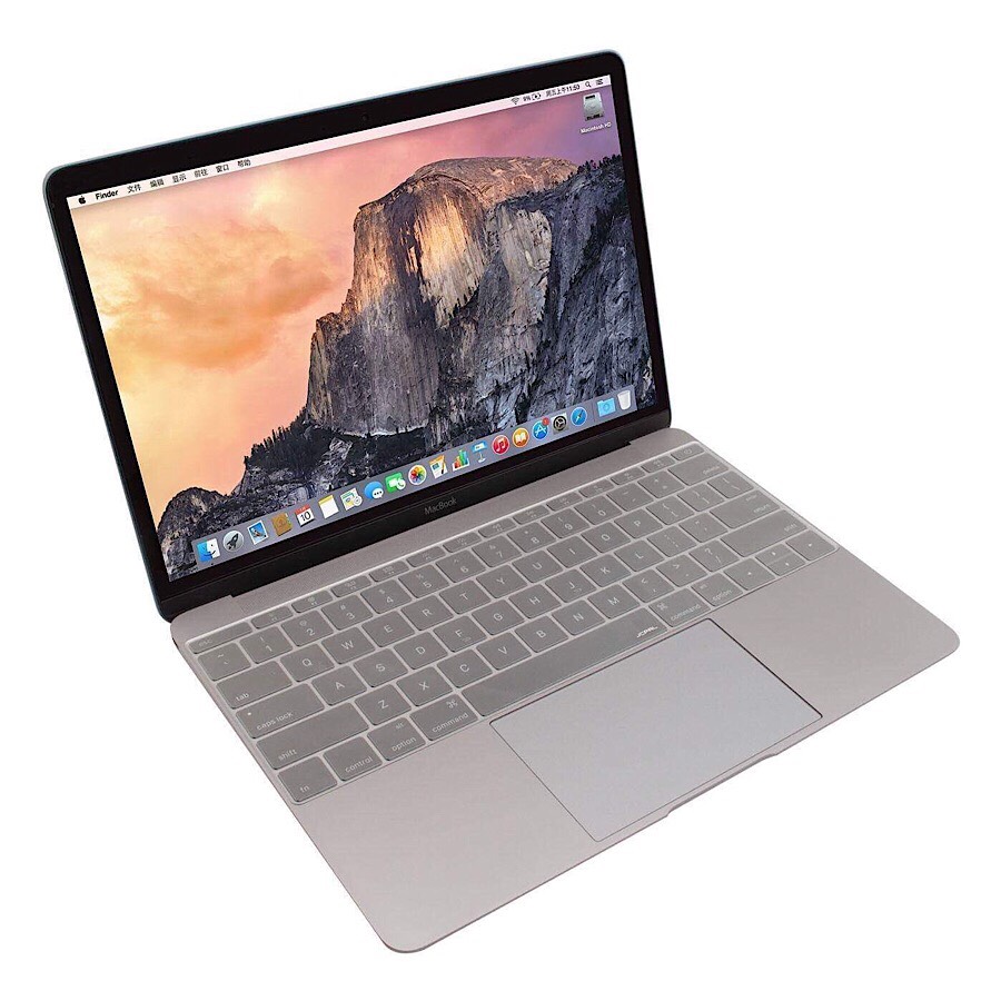 Miếng phủ bàn phím bảo vệ cho MacBook 12 inch hiệu JCPAL FitSkin (hàng nhập khẩu)