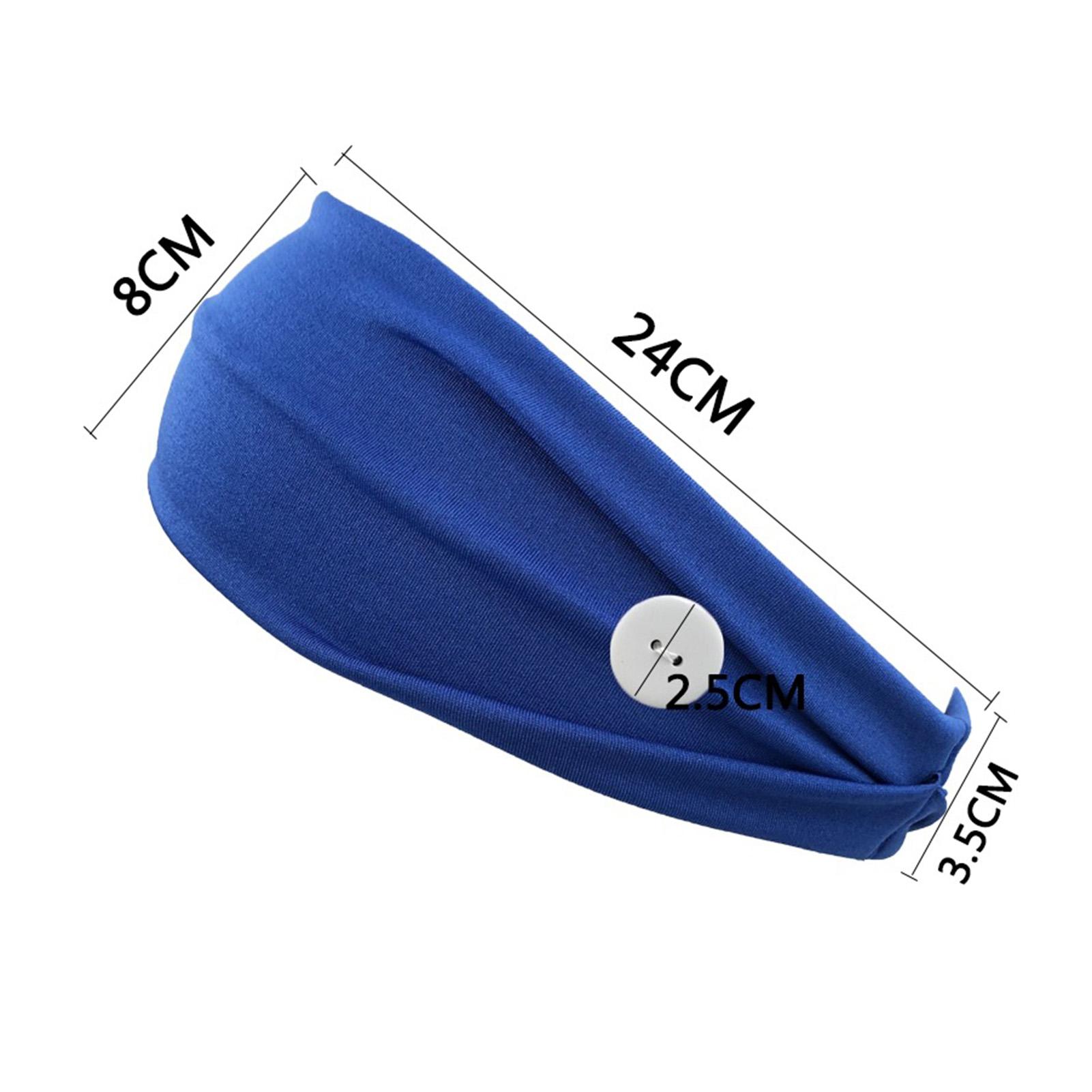 Set 4 Cái Băng Đô Thể Thao Thấm Hút Mồ Hôi Thoáng Khí Chống Trơn Unisex