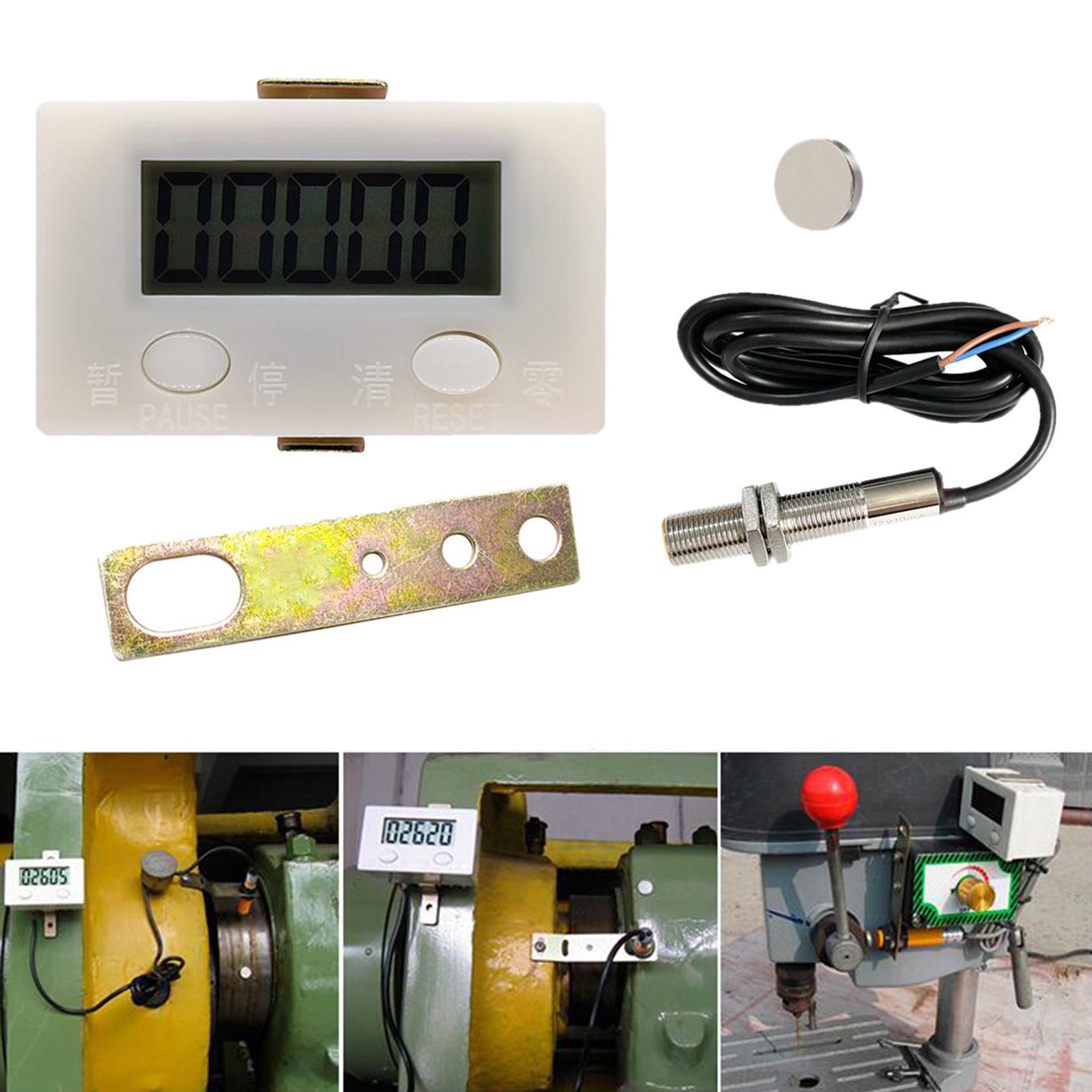 Five Digit Induction Counter Industrial Electronic Digital Display LCD