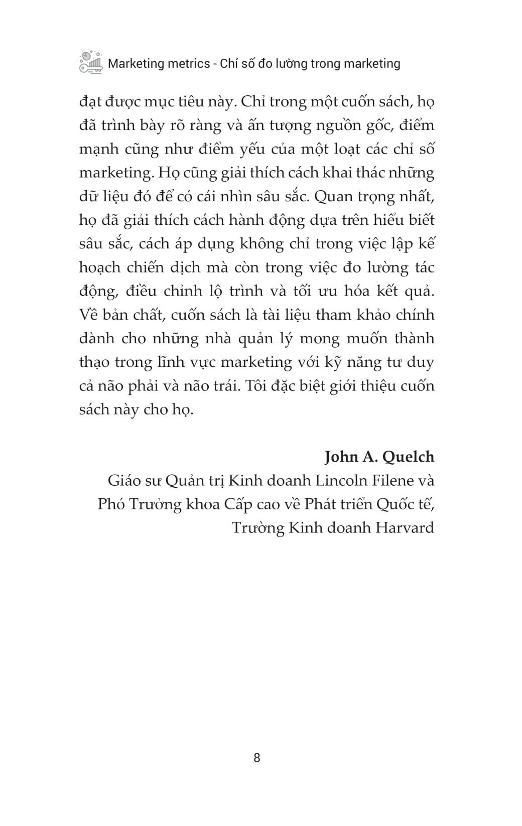 Sách - Marketing Metrics - Chỉ Số Đo Lường Trong Marketing