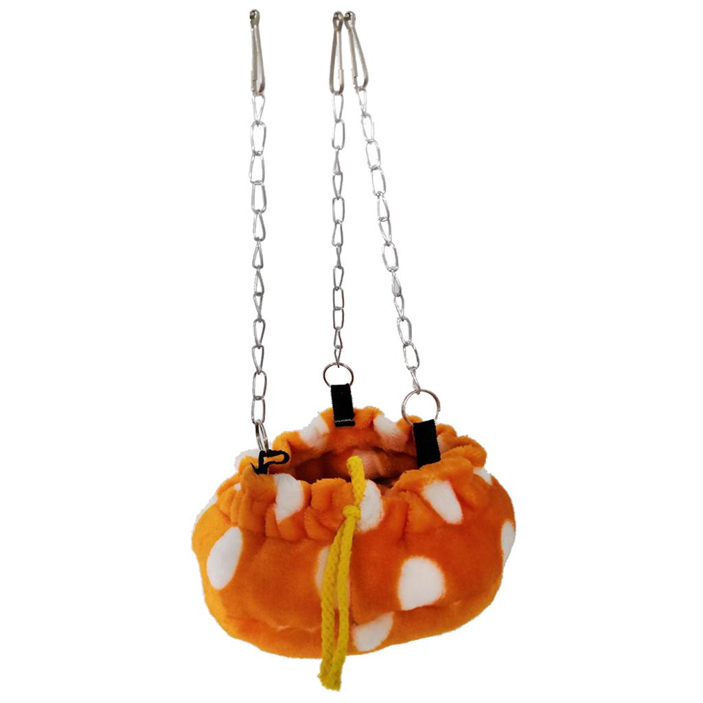 Set of 3 Pet Hamster Ferret Rat Squirrel Hammock Small Animals Hanging Swing Toy