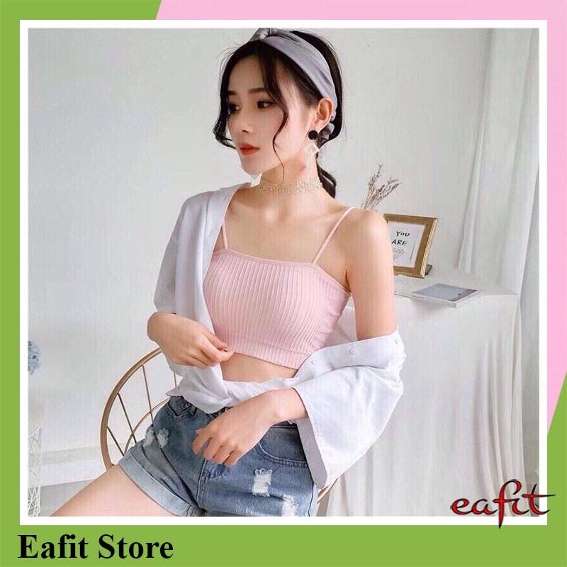 Áo bra cotton tăm quây EAFIT035