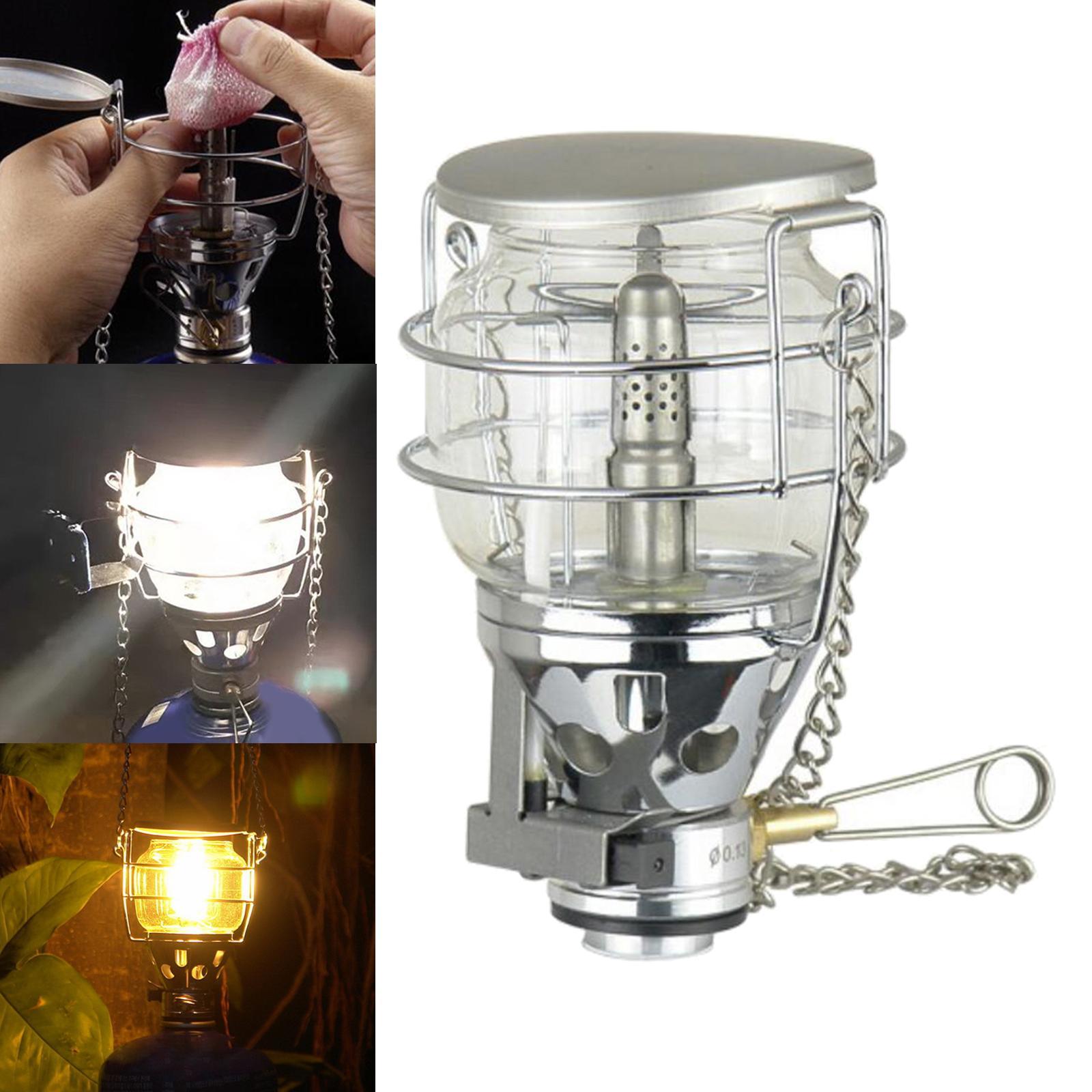 Camping Gas Lantern Hiking Lamp Outdoor Light Picnic Lighting