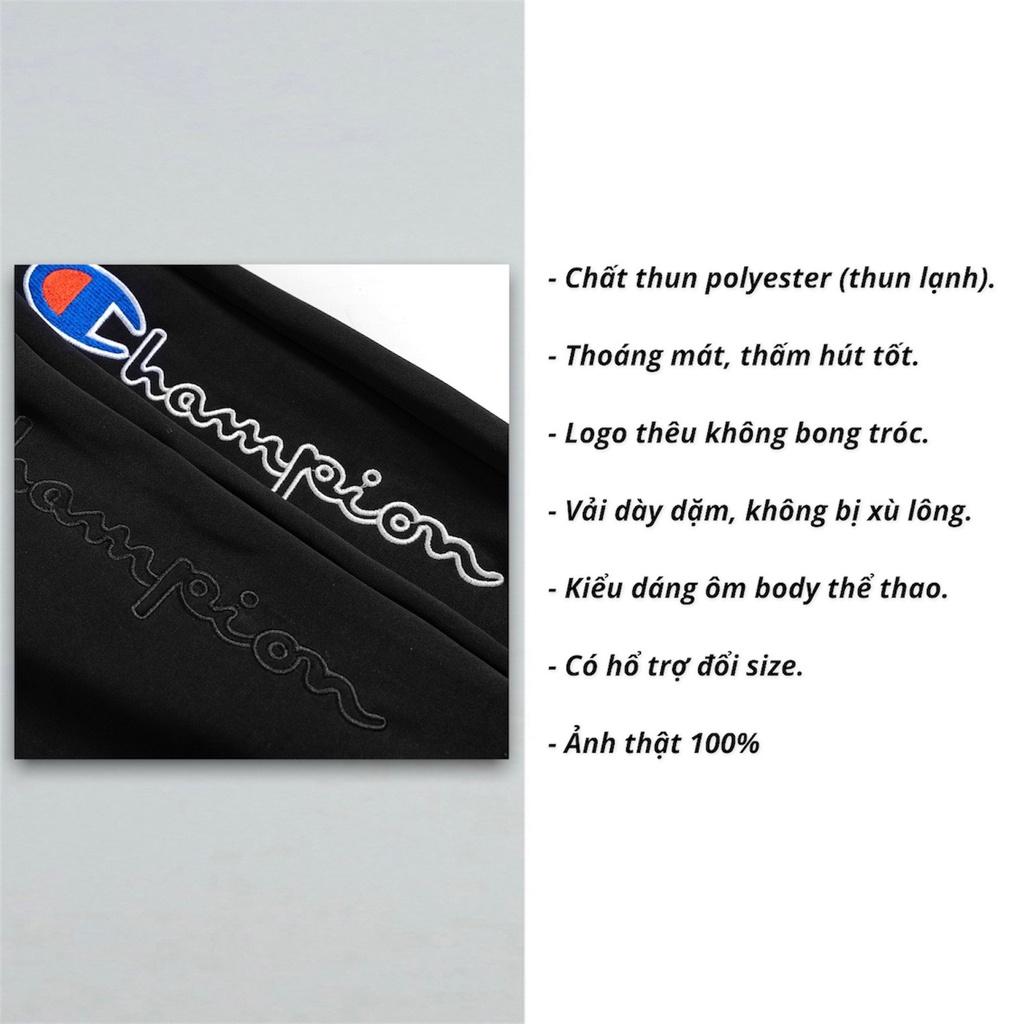 Quần dài gym nam DO GYM SHOP dáng quần ôm thể thao, thun polyester co giãn thoáng mát không xù lông