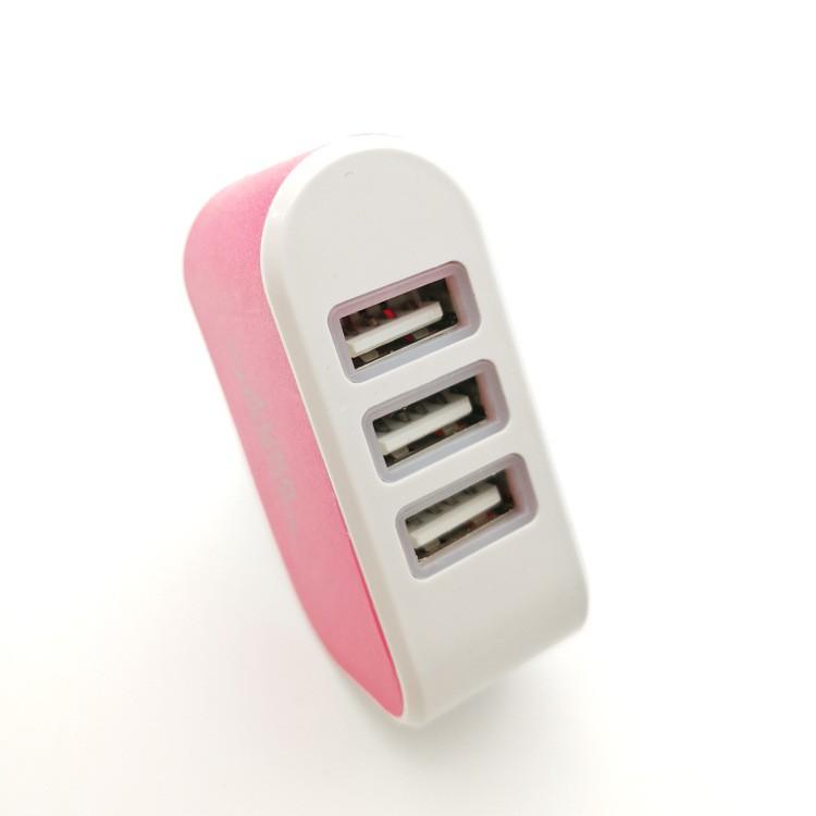 Đầu Sạc 3 Usb Charger Đa Năng