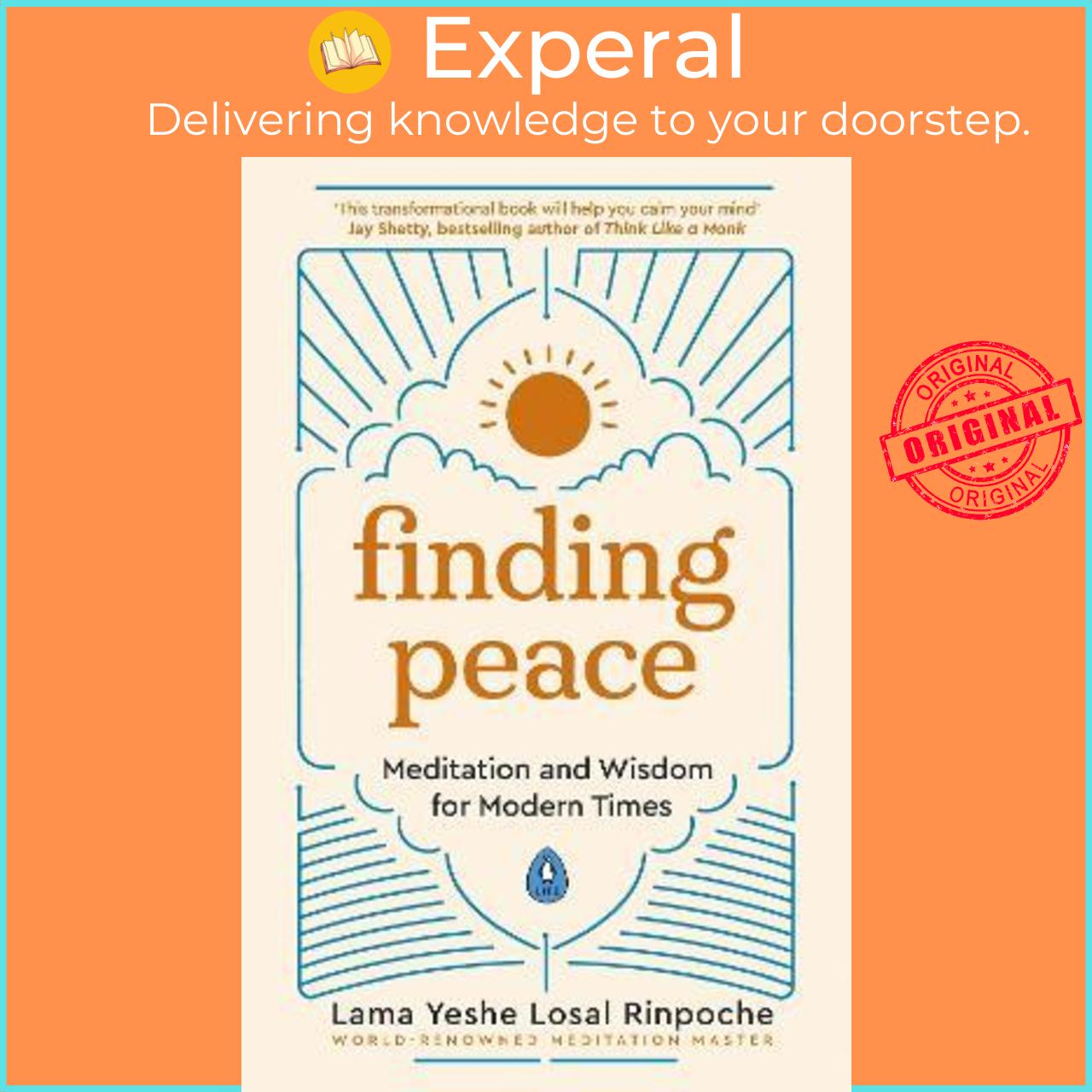 Sách - Finding Peace : Meditation and Wisdom for Modern Times by Lama Yeshe Losal Rinpoche