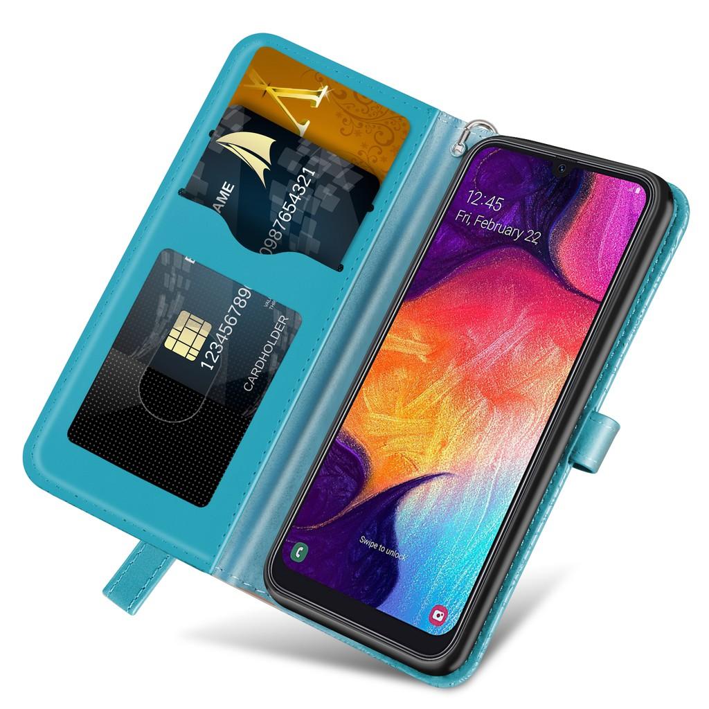 Bao Da Kiểu Ví Gập In Hình Cây 3d Cho Samsung Galaxy A70S A50S A30S A20S A10S A20E A70 A50 A40 A30 A20