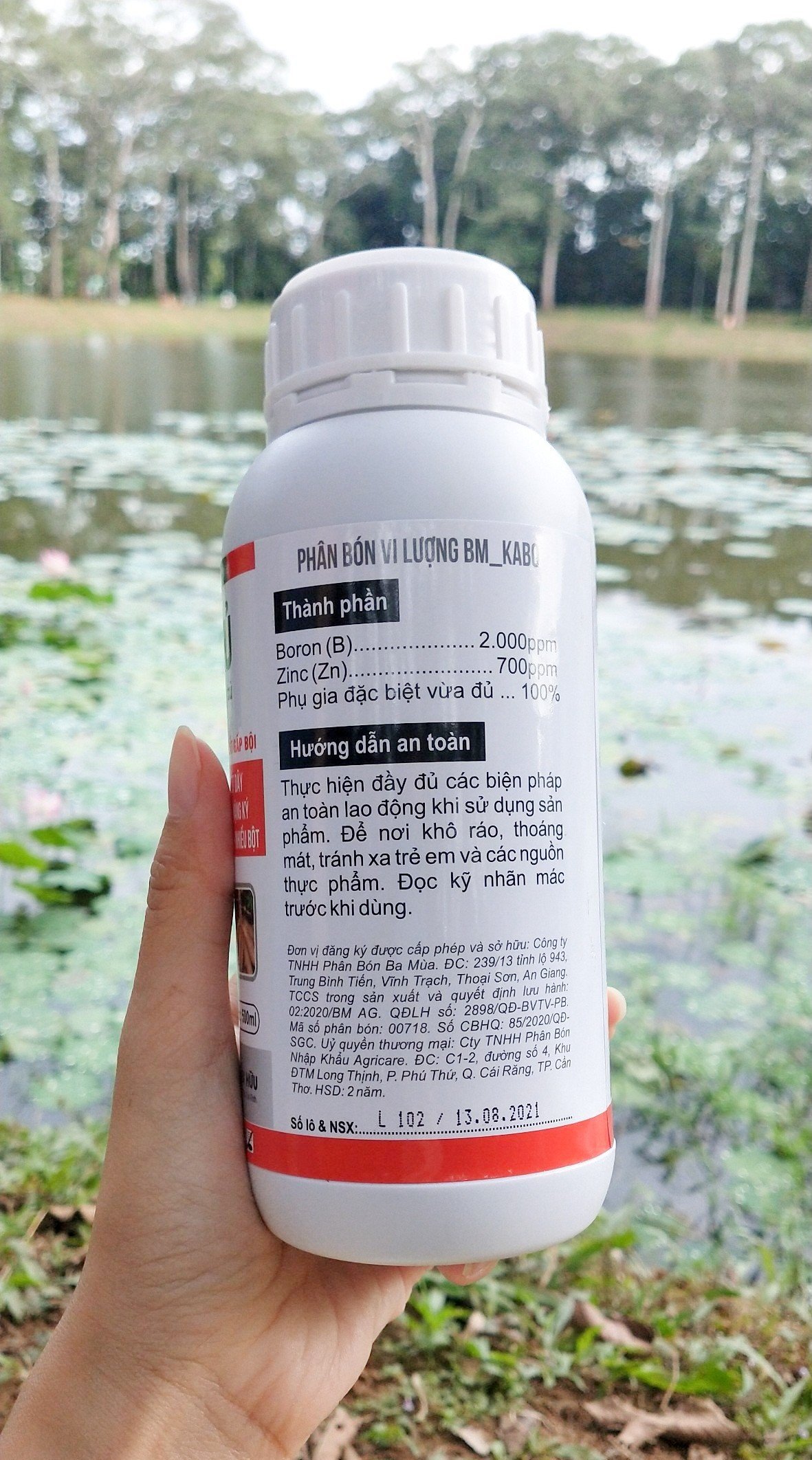 Phân bón lá CANXIBO chai 500ML - HẠN CHẾ RỤNG HOA, TRÁI NON, DƯỠNG HOA, DƯỠNG TRÁI CHỐNG NỨT/THỐI TRÁI