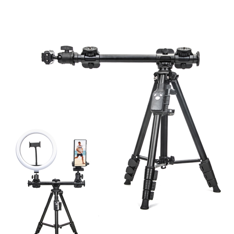 Chân máy tripod YUNTENG VCT-6109 hỗ trợ quay chụp Topsot từ trên xuống - Hàng chính hãng