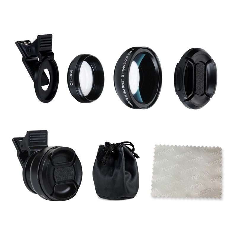 Lens Chụp Ảnh Cho Điện Thoại 2 Trong 1