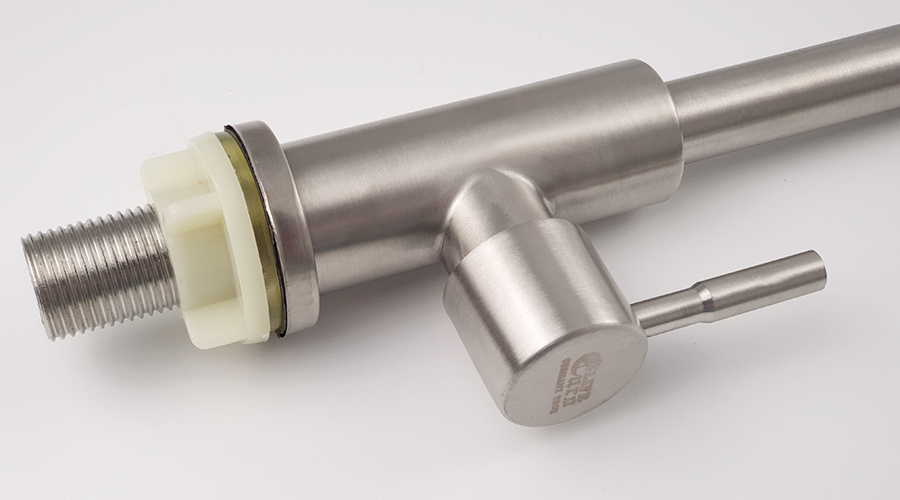 Vòi rửa chén lạnh Inox SUS 304, cần lò xo Eurolife EL-RC09