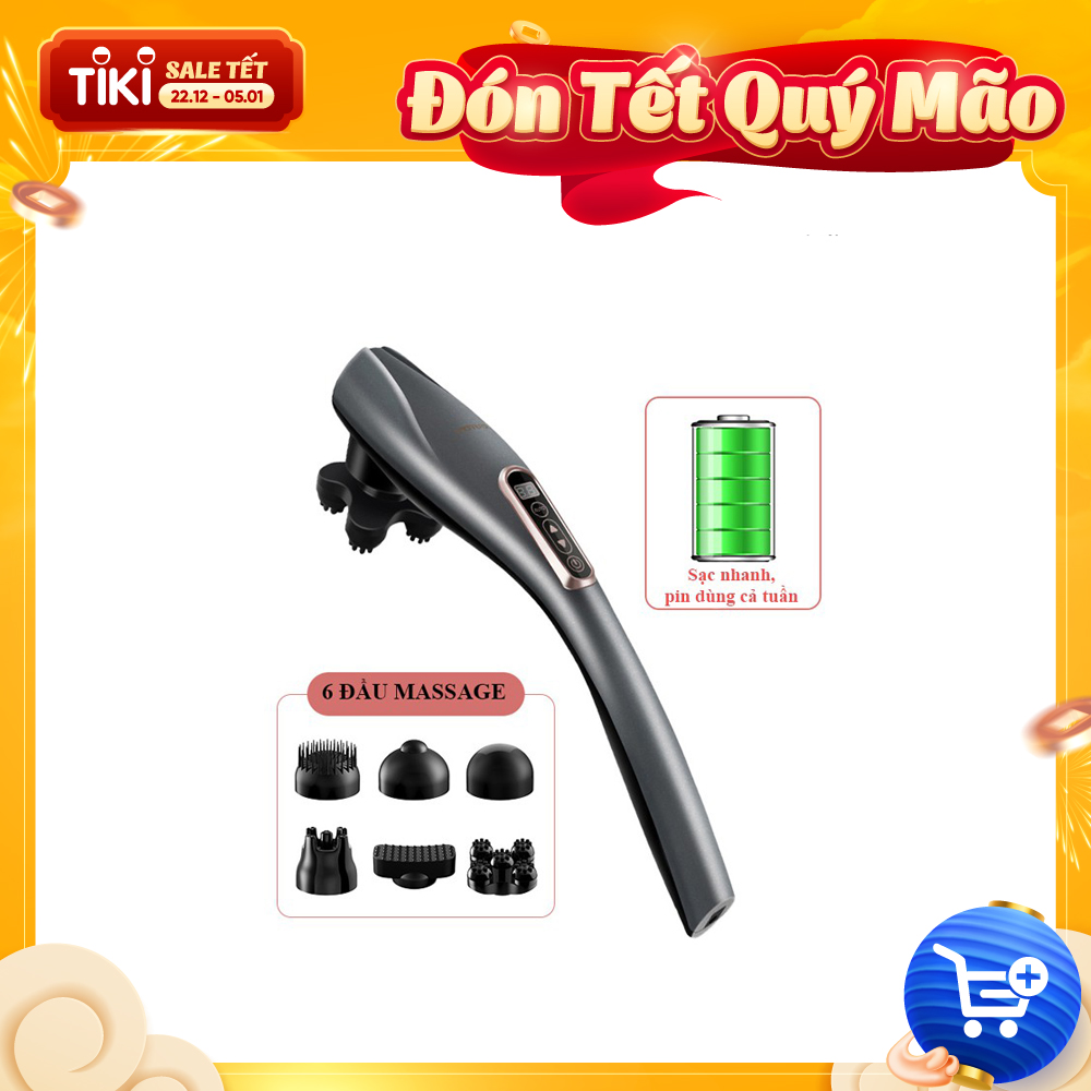 Máy Massage Cầm Tay Đa Năng Cao Cấp SOKANY YOTUO. Hỗ Trợ Mát Xa Chuyên Sâu Toàn Thân - Giảm Đau Cơ, Cứng Khớp - HÀNG CHÍNH HÃNG