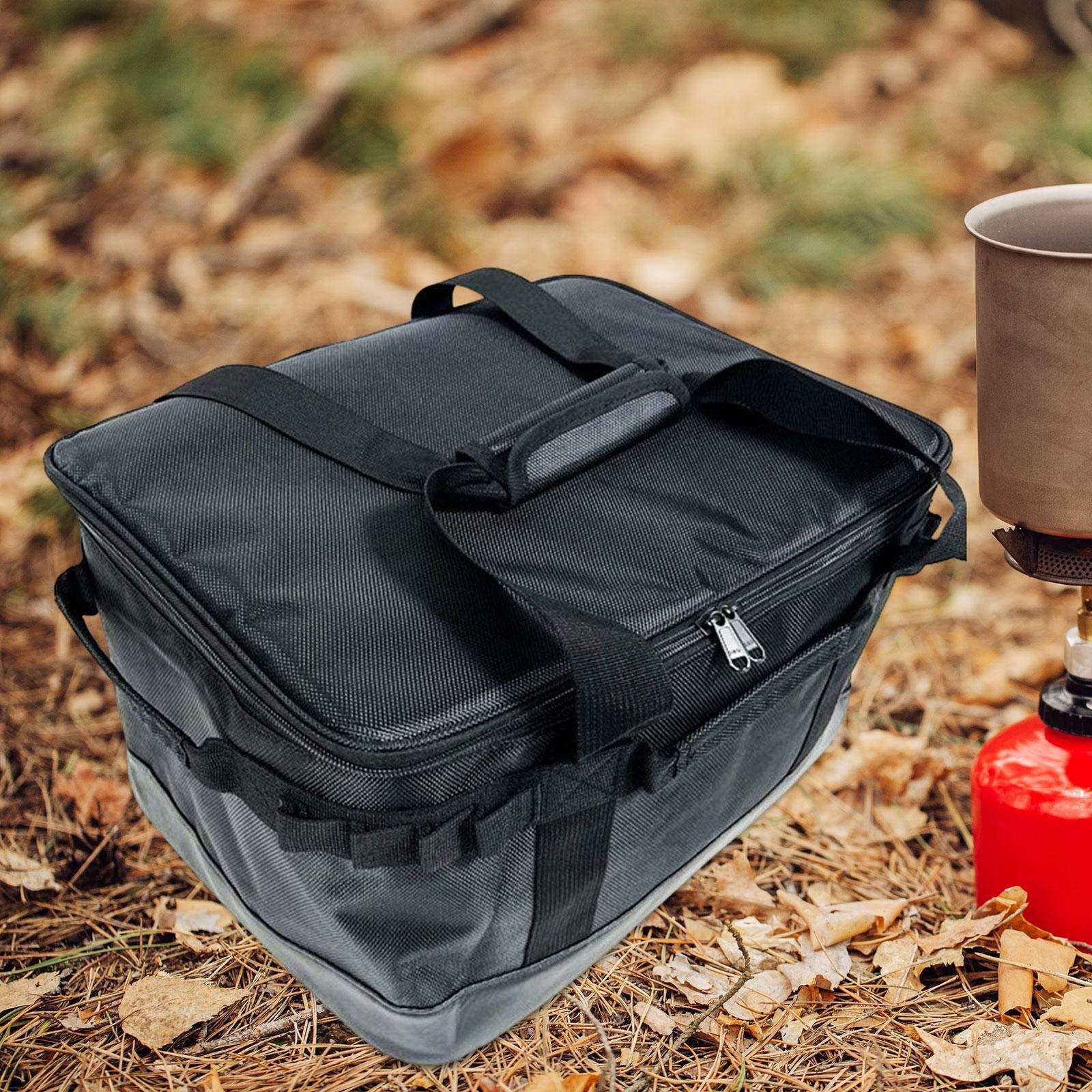 Camping Tool Storage Bag Foldable Picnic Basket for Camping Home