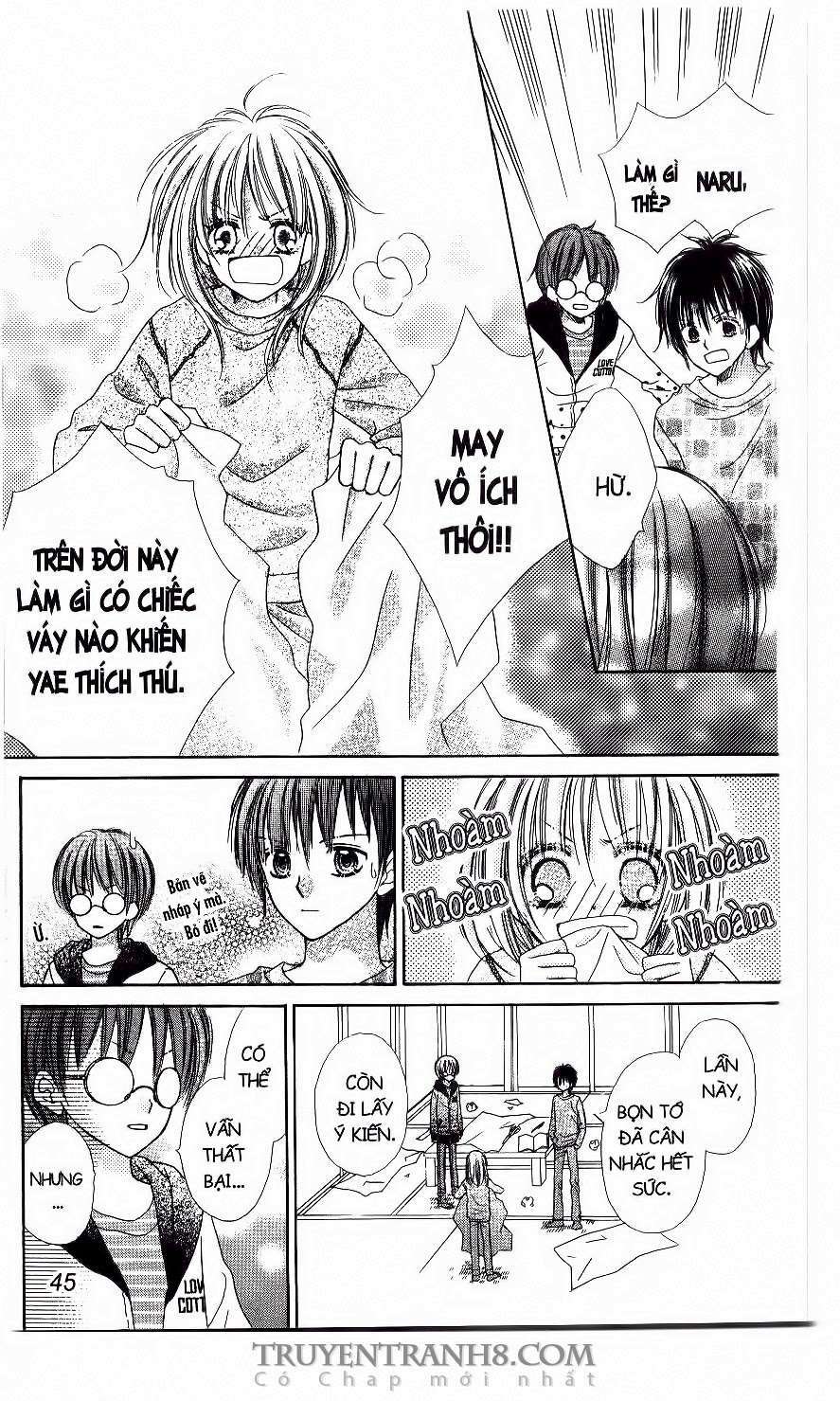 tiệm thời trang, love cotton chapter 20 14