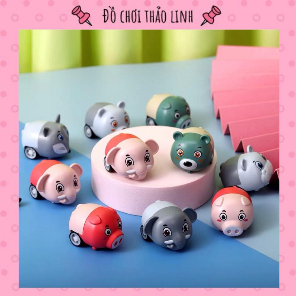 Xe Ô Tô Mini Hình Thú Chạy Cót Đáng Yêu Xe Mini Hình Thú Ngộ Nghĩnh Cho Bé Sóc_toystore