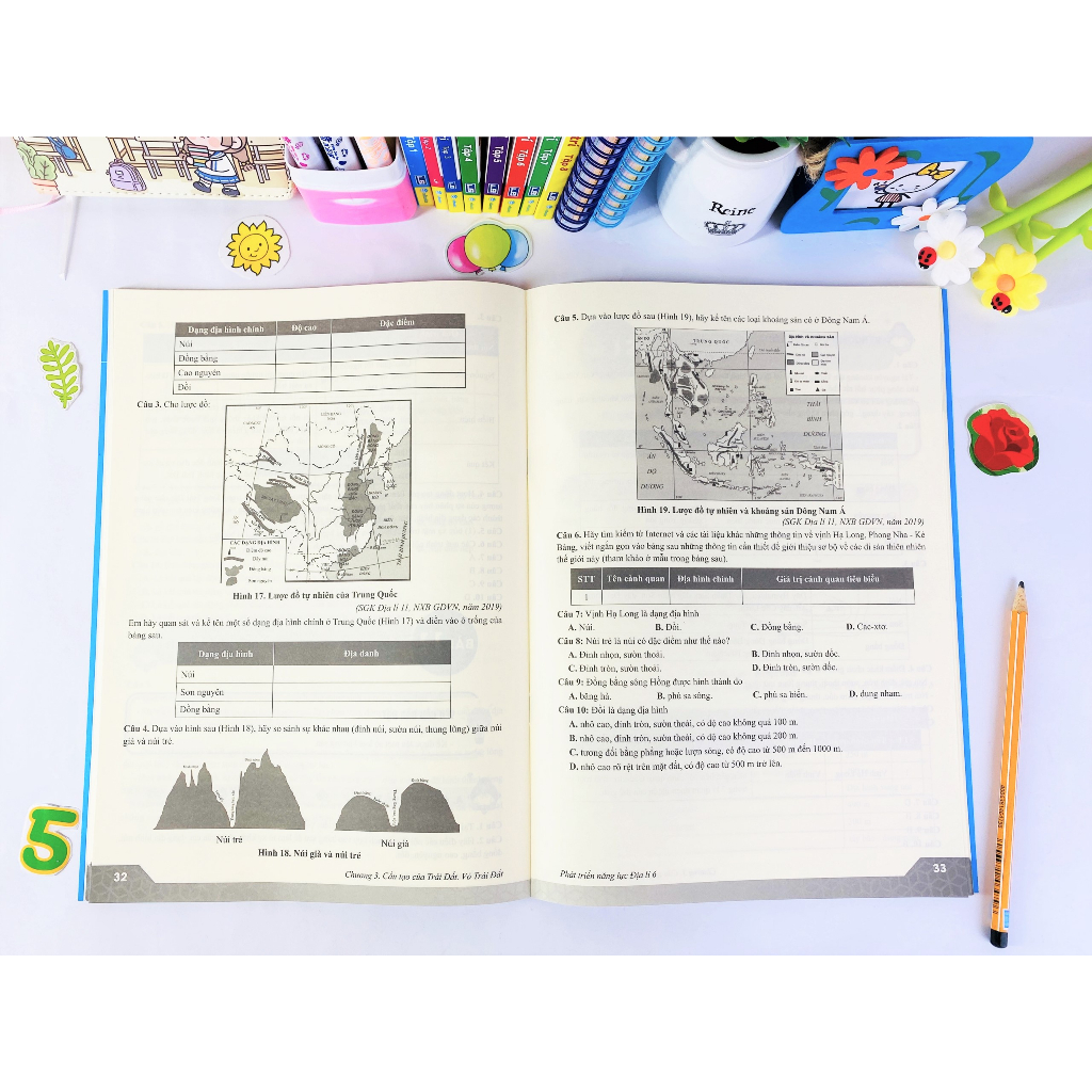 Sách - Phát Triển Năng Lực Địa Lí Lớp 6 - ndbooks