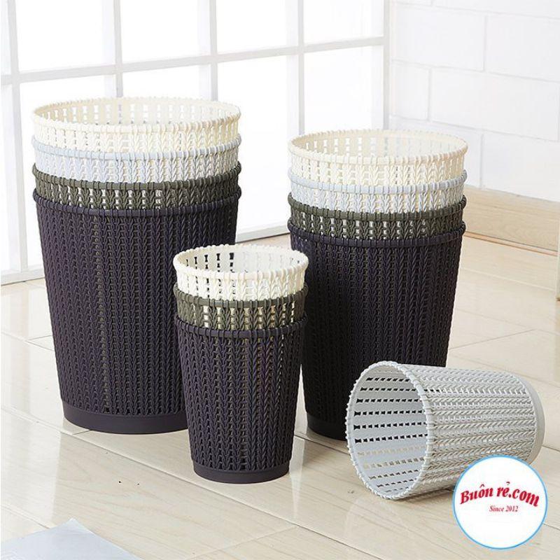 Sọt nhựa đan mây đựng đồ đa năng