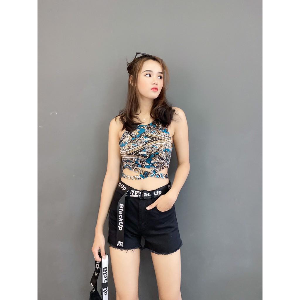 Áo Croptop Yếm Cột Dây - YA031140