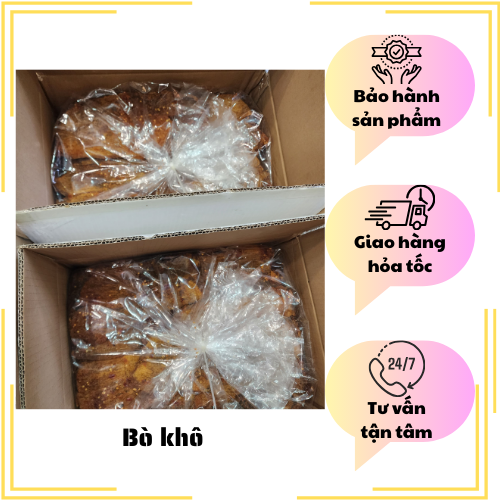 Đặc Sản Nha Trang - Khô Bò Loại Đặc Biệt Thượng Hạng Seavy Gói 500G