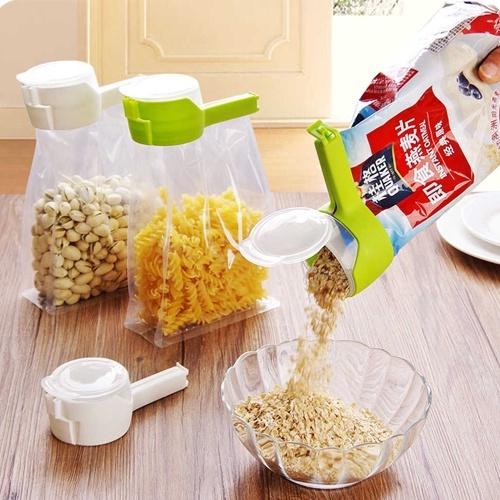 Kẹp niêm phong túi thực phẩm có nắp đậy bằng nhựa