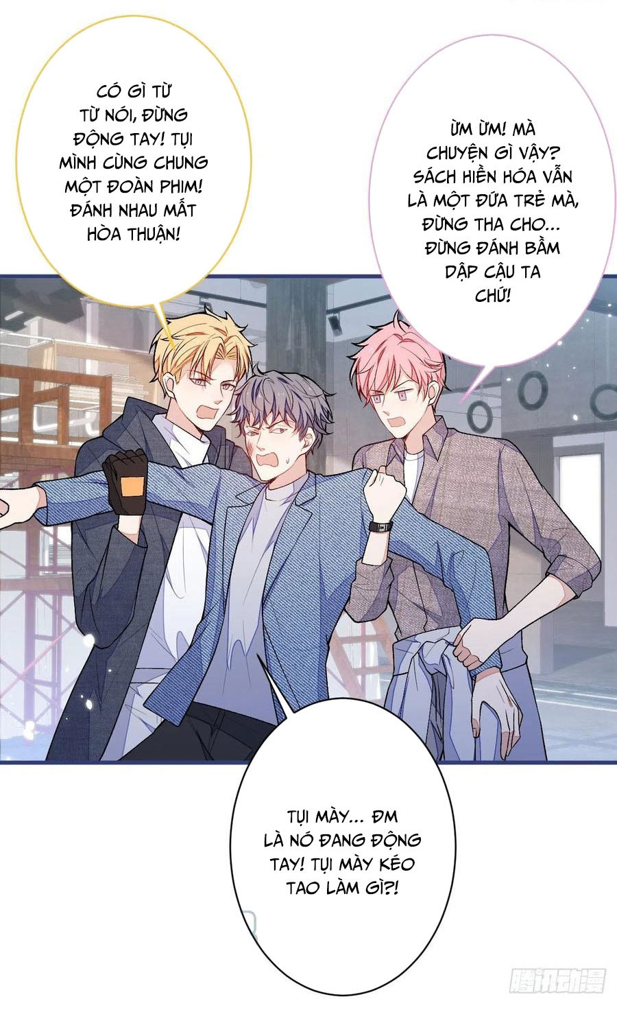 lại bị nam thần chọc trên hot search! chapter 107 3