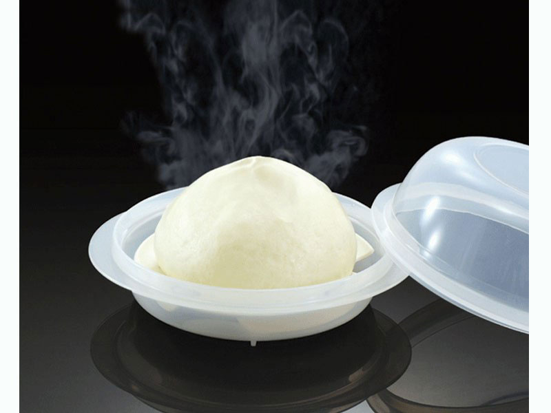 Combo Hộp đựng hấp thực phẩm trong lò vi sóng có nắp đậy nội địa Nhật Bản